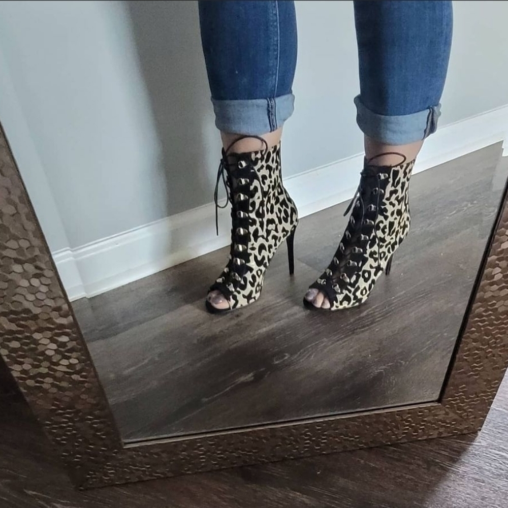 OPEN toed booties - Picture 3 of 3
